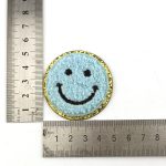 1PC-5cm-Cute-Face-Patches-Sticker-Happy-Face-Chenille-Patches-for-Clothes-Jackets-Patch-DIY-Craft