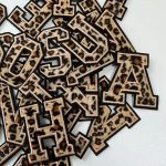 New-Brown-Embroidered-Letters-Iron-On-Patch-Applique-For-Clothing-Bags-T-shirt-Diy-Name-Badge