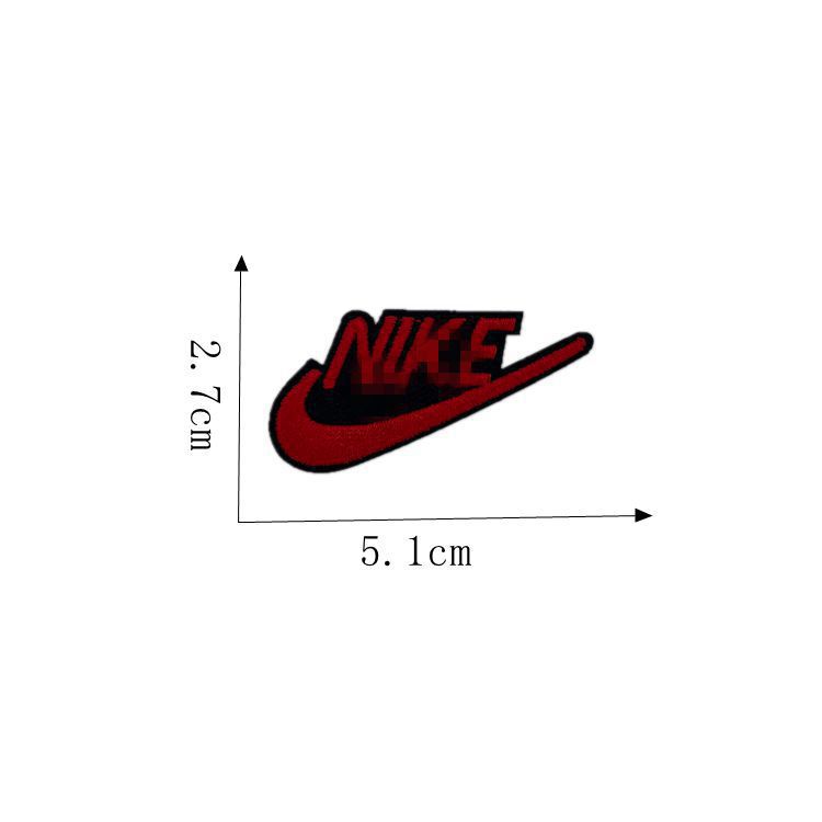 Fashion brand embroidered cloth patches logo nike & Jordan