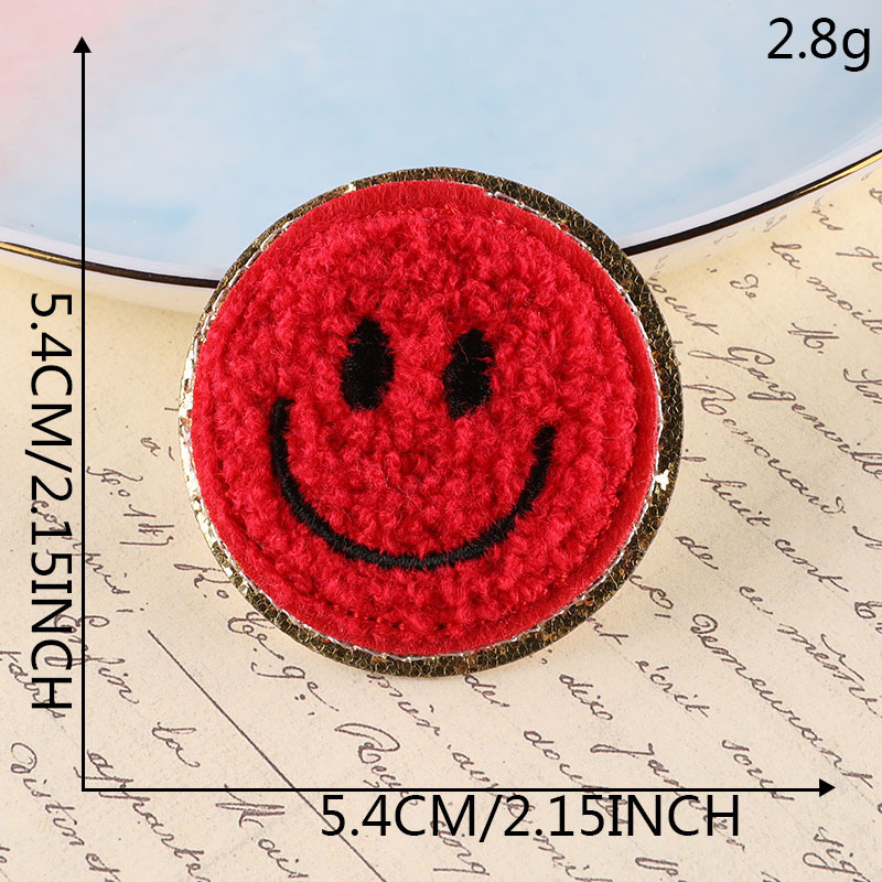 Golden Glitter Smiley Patch Amazon Best Selling