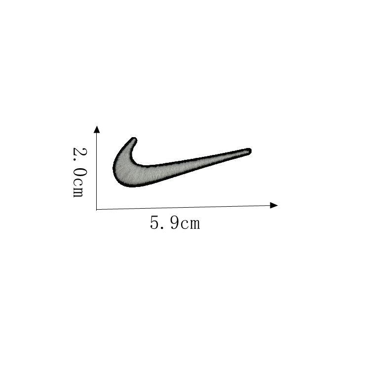 Fashion brand embroidered cloth patches logo nike & Jordan