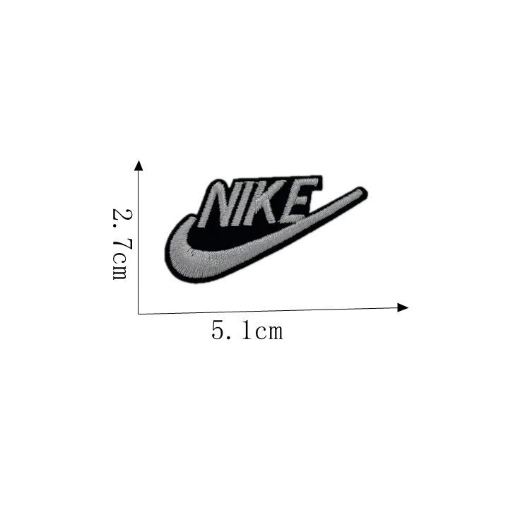 Fashion brand embroidered cloth patches logo nike & Jordan