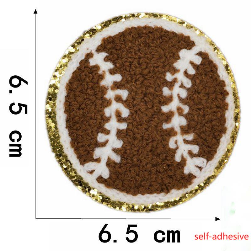 Amazon Best Selling Football Basketball Rugby Baseball Chenille Patches