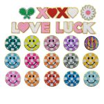 XOXO- LUCK- LOVE -Patches