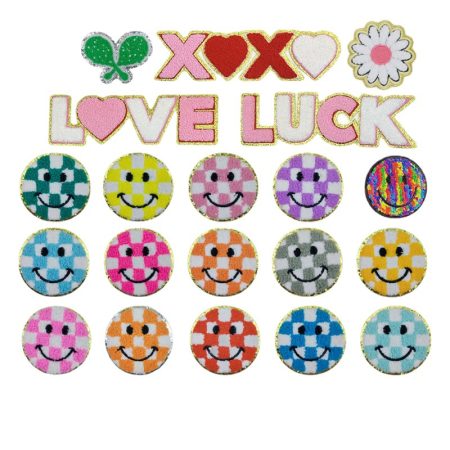 XOXO- LUCK- LOVE -Patches