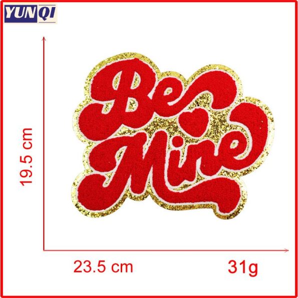 Valentine's Day "Be Mine" patches