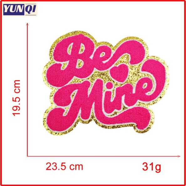 Valentine's Day "Be Mine" patches