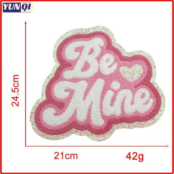 Valentine's Day "Be Mine" patches