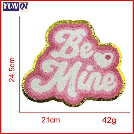 Valentine's Day "Be Mine" patches