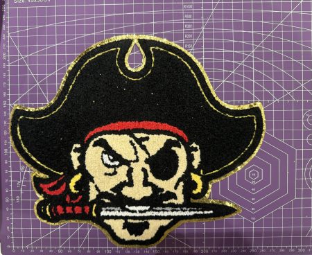 Custom Chenille Pirate Patch