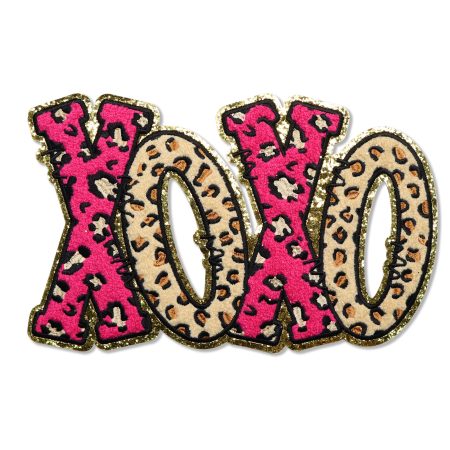 XOXO Chenille Patch Width 10Inches