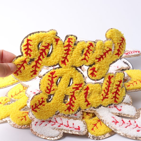 Play Ball Chenille Patch