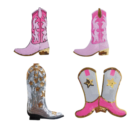 Cowboy Boots Patches