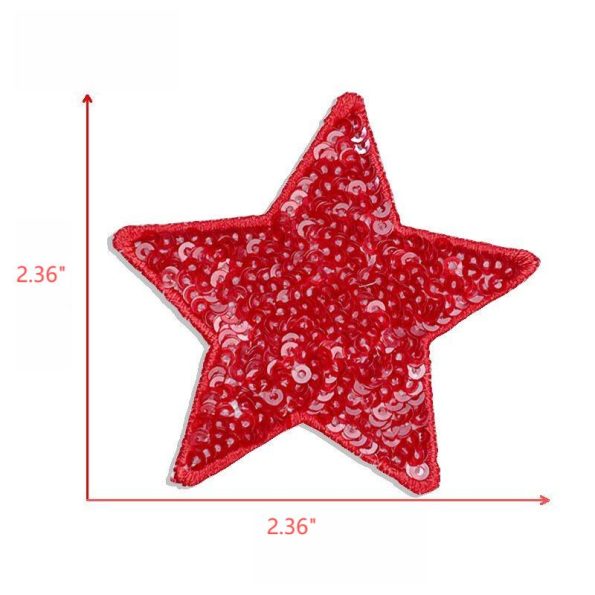 2.36” Double Layer Sequin Star