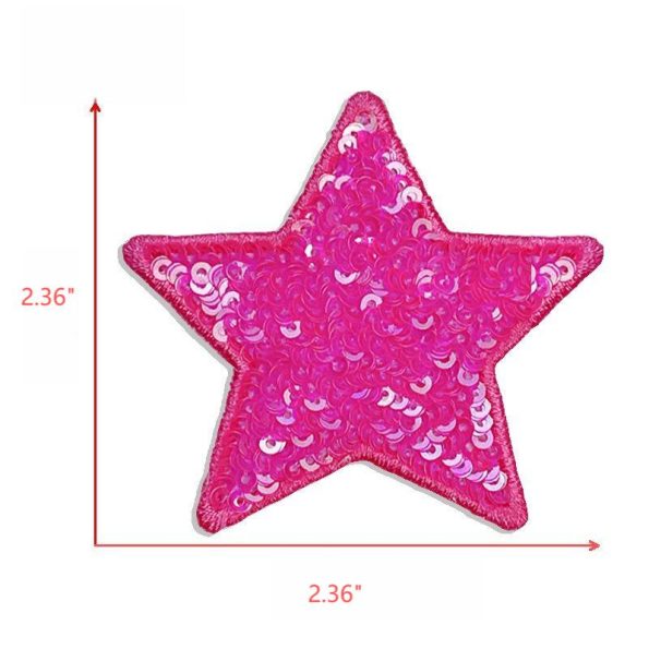 2.36” Double Layer Sequin Star