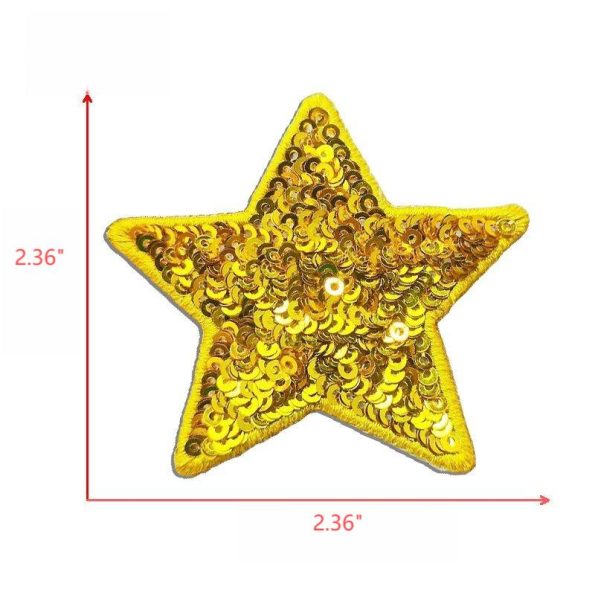 2.36” Double Layer Sequin Star