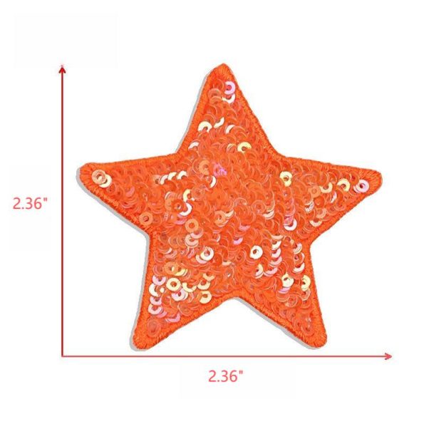 2.36” Double Layer Sequin Star