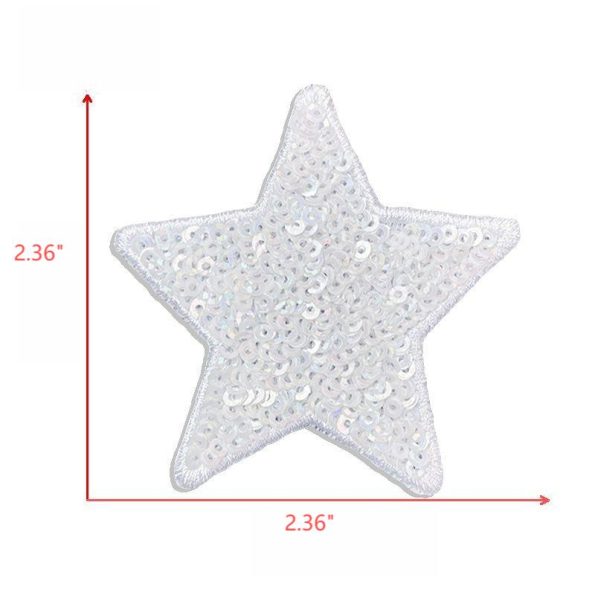 2.36” Double Layer Sequin Star