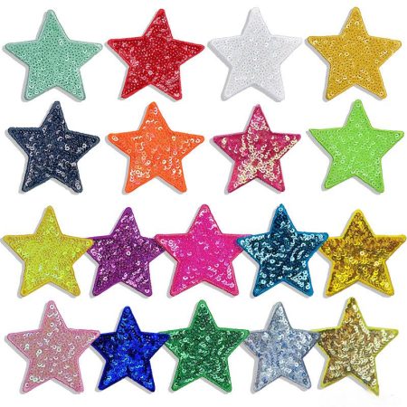 2.36” Double Layer Sequin Star